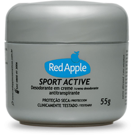 Desodorante em Creme Red Apple 55g - Sport - Active
