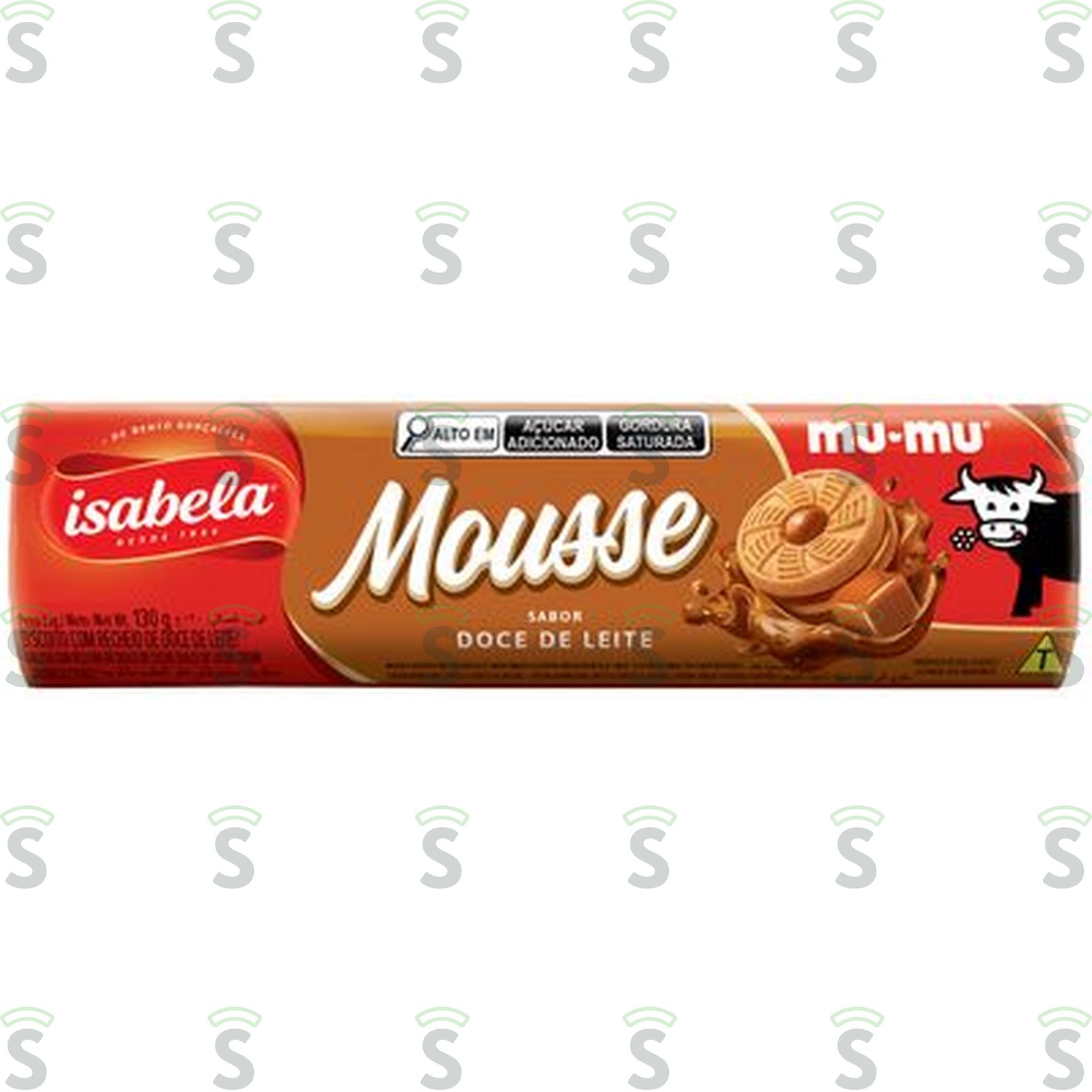 Biscoito Doce de Leite Isabela Mousse Pacote 130G