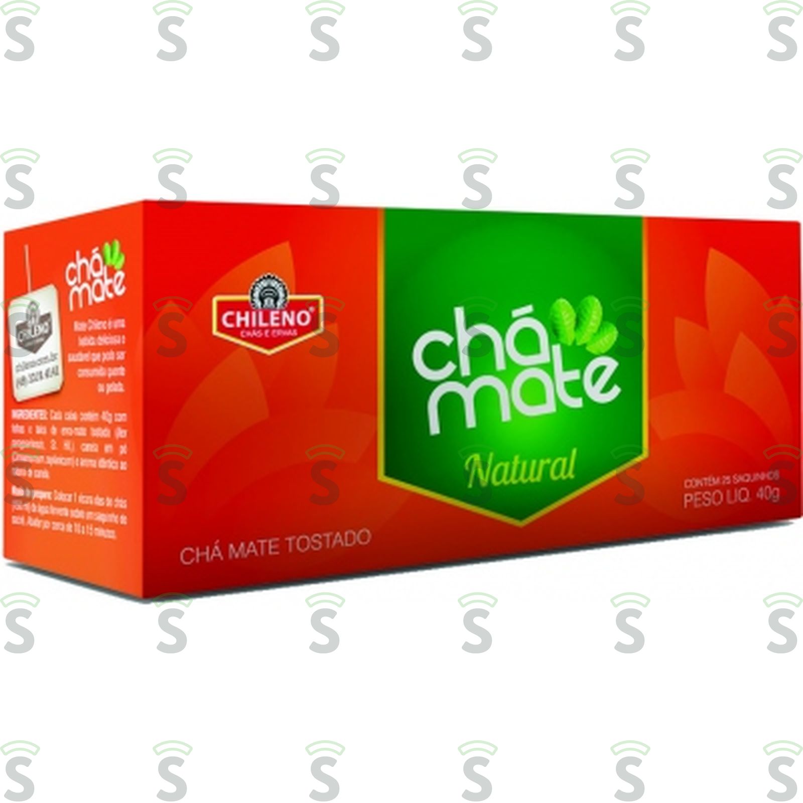 Chá Mate Chileno Caixa com 25un - 35gr