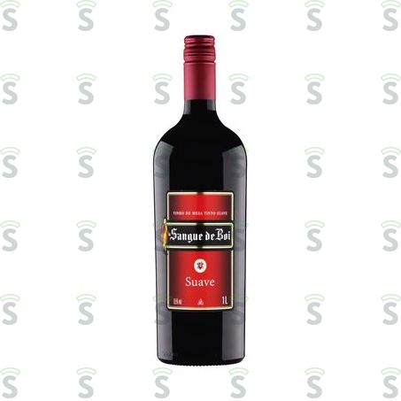  Vinho Tinto Sangue de Boi Suave 1lt