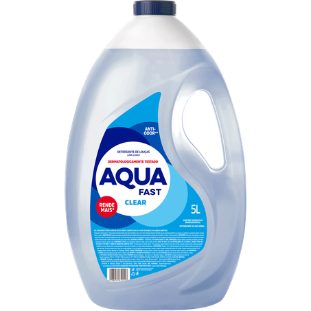 Deterg aquafast 5l clear
