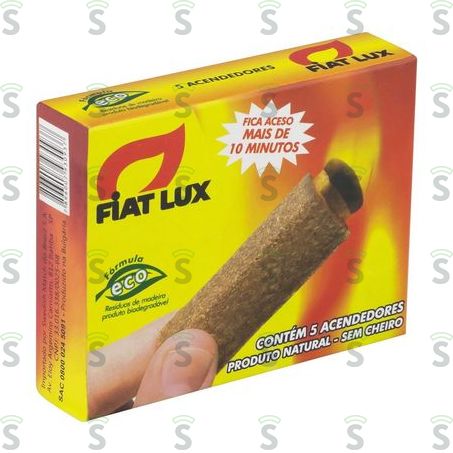  Acendedor Fiat Lux Bastão Embalagem 5un