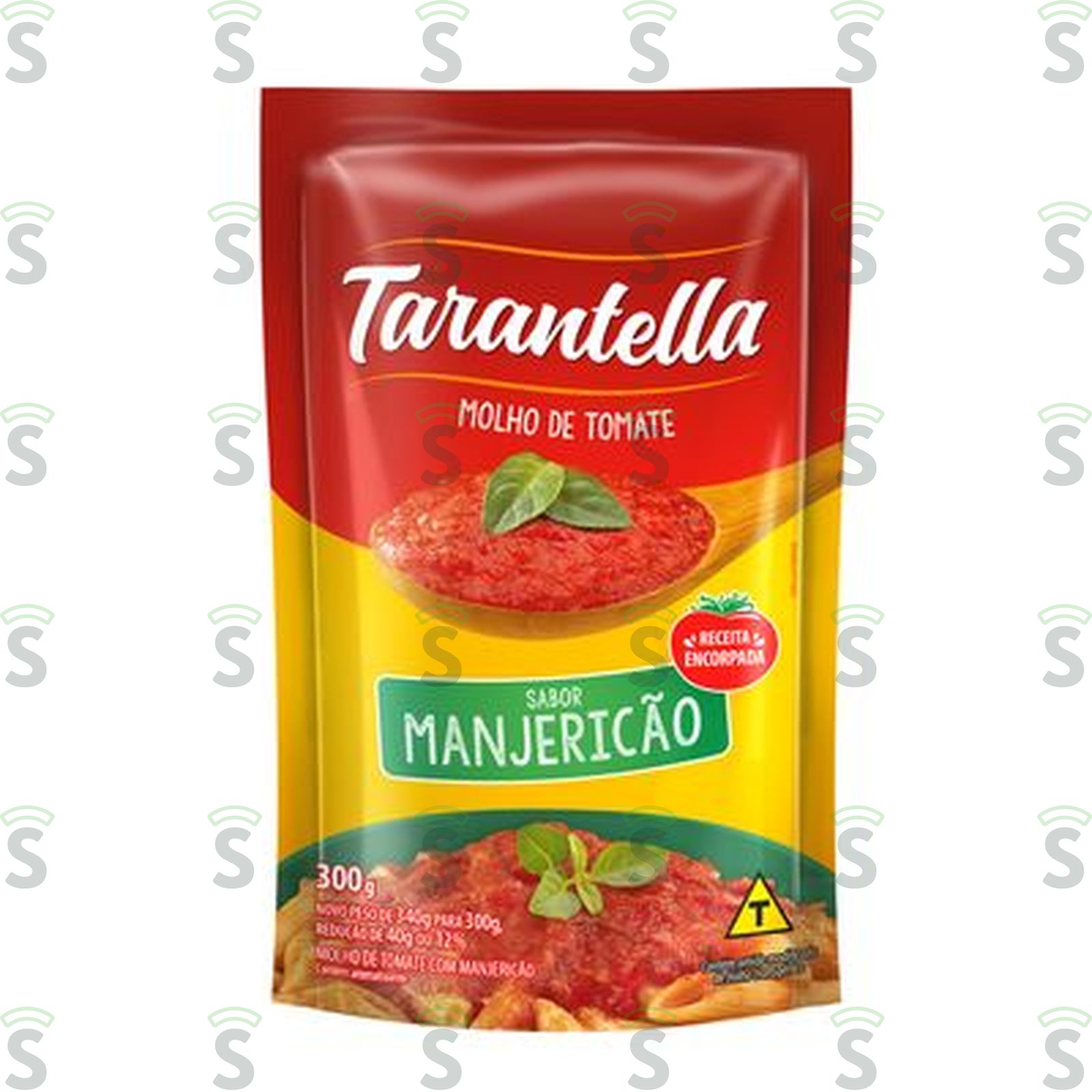 Molho tom tarantella manjericao sc 300g