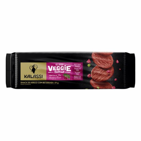Snack De Arroz Kalassi Veggie Beterraba 84g