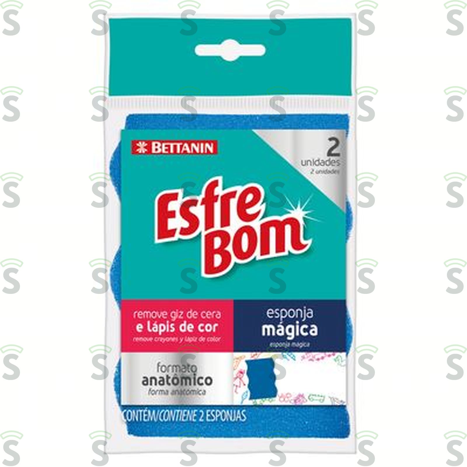 Bettanin-esfrebom esponja magica c/2