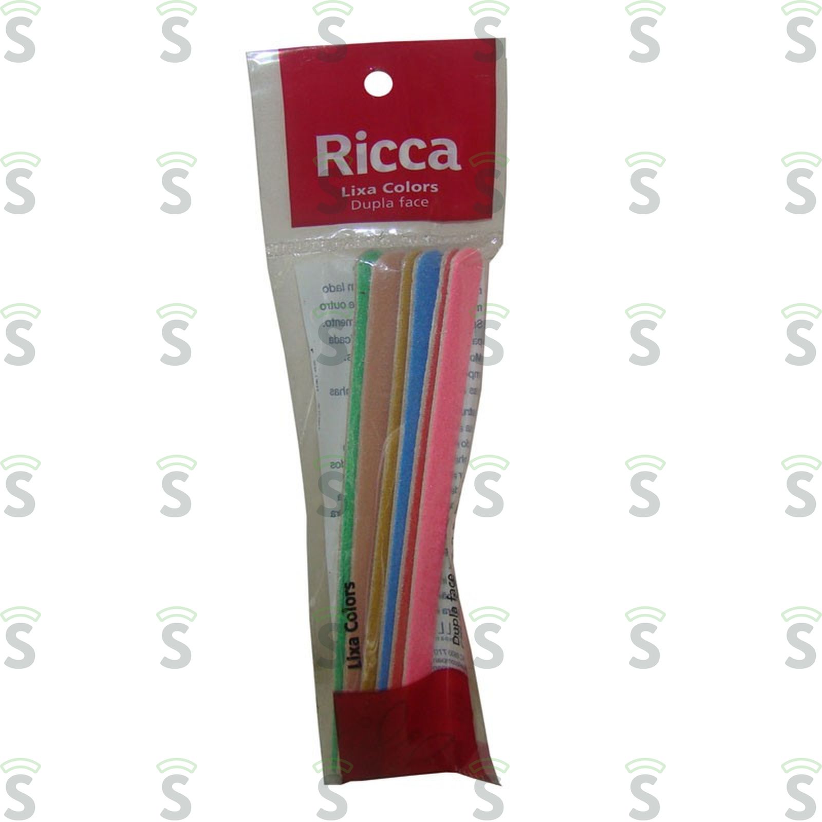 Lixa Para Unhas Color Ricca Ref.363 Embalagem 6UN
