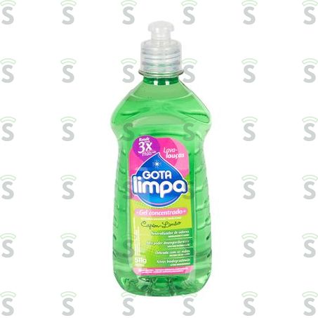  Lava Louças Gota Limpa Capim Limão 511ml