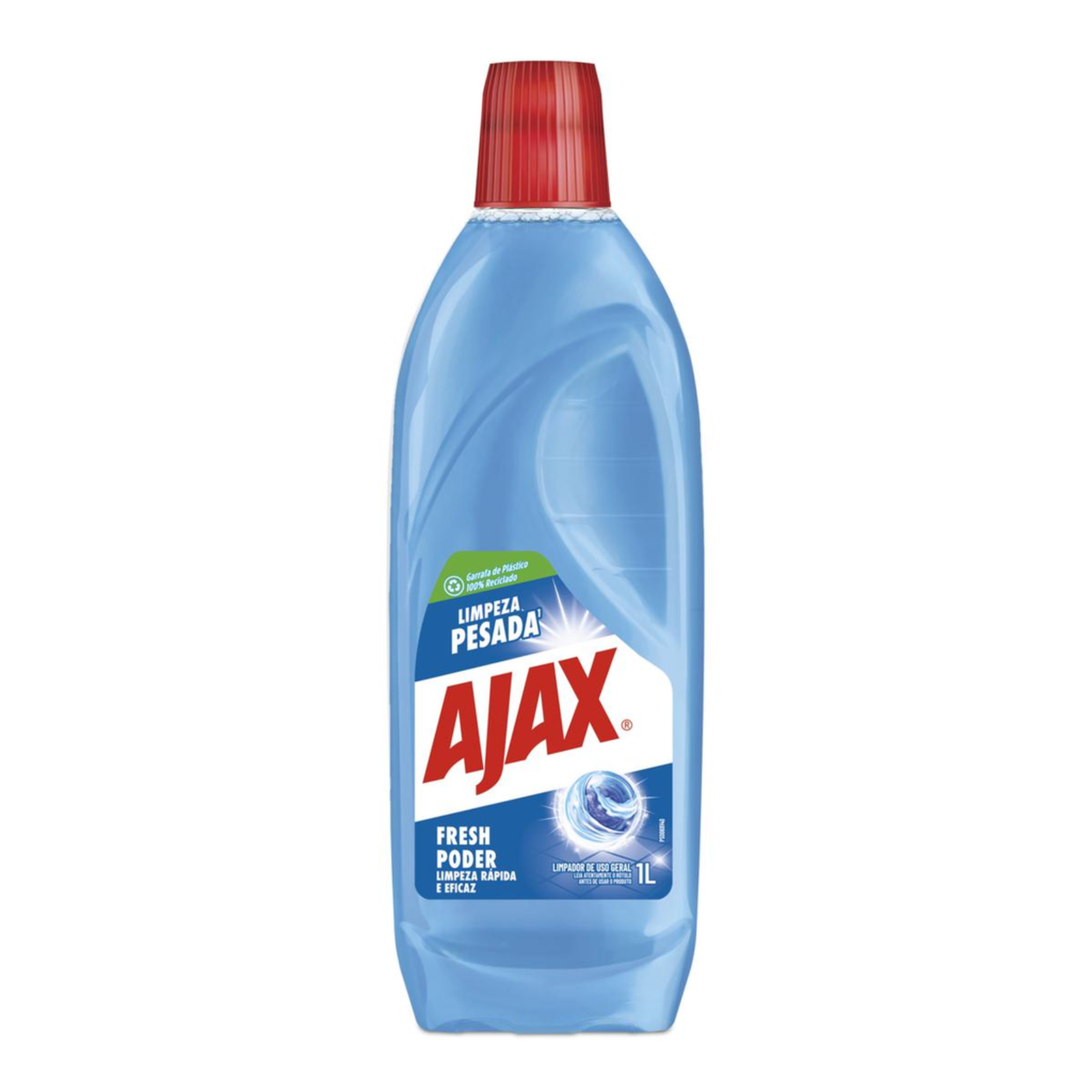 Limpador Ajax 1 Litro - Fresh - Limpeza Pesada