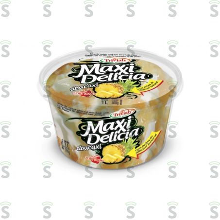  Sorvete Trivialy Maxxi Abacaxi 1lt