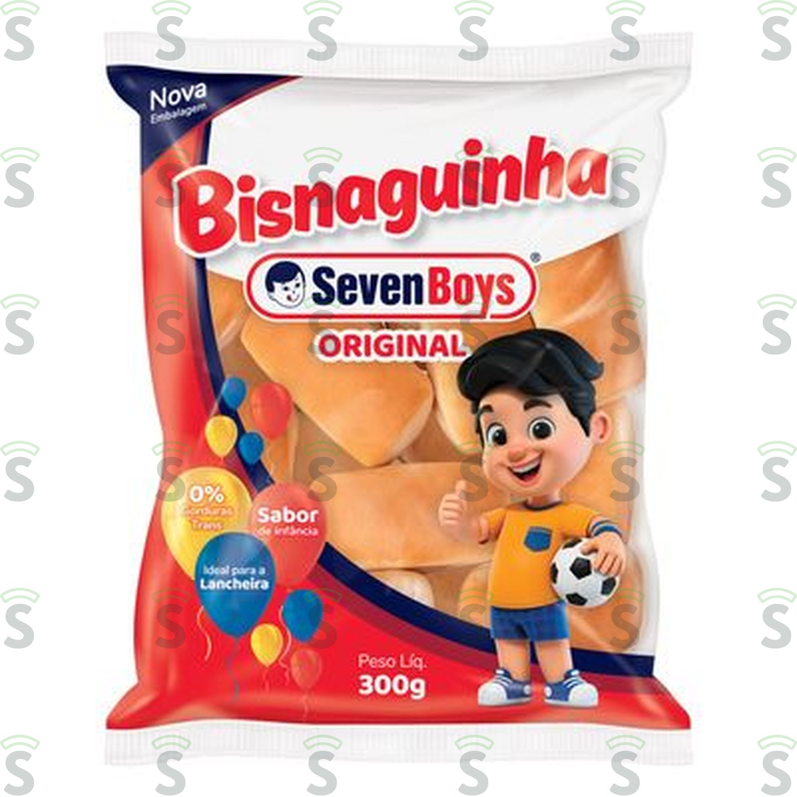 Seven boys-bisnaguinha original 300g