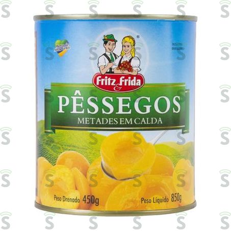  Pêssego Em Calda Fritz e Frida 450g