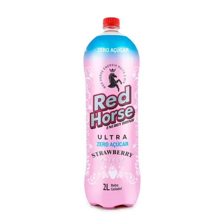 Energetico red horse strawberry ultra zero 2l