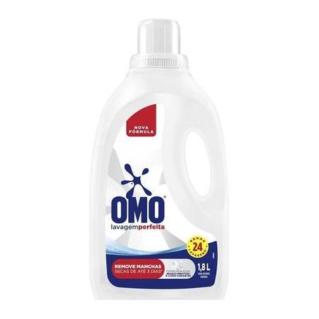LAVA-ROUPAS LIQUIDO OMO LAVAGEM PERFEITA  1,8L
