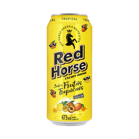Energetico red horse frutas tropicais 473ml