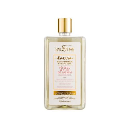 Sabonete Líquido Laevia Óleo De Banho Pêssego e Flor De Jasmim 250ml