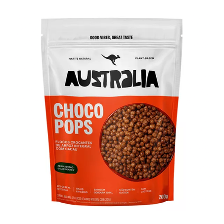 Granola australian zero chocopops 200g