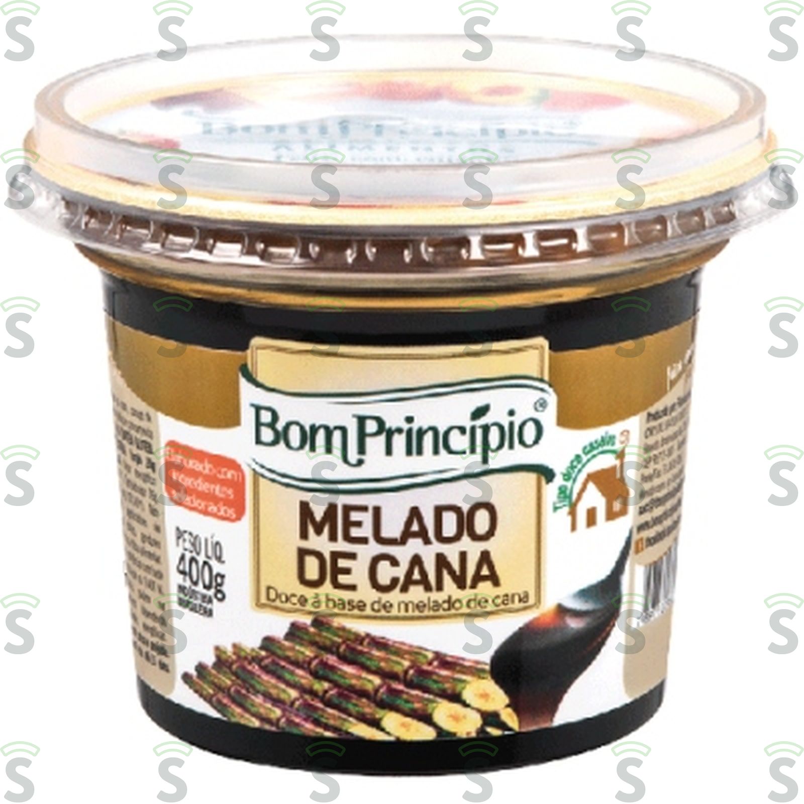 Melado de Cana Bom Princípio Pote 400gr