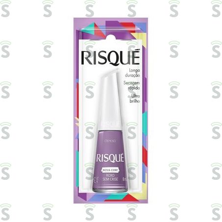  Risque-esmalte 8ml Roxo Sem Crise