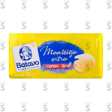  Manteiga Batavo Com Sal 200g