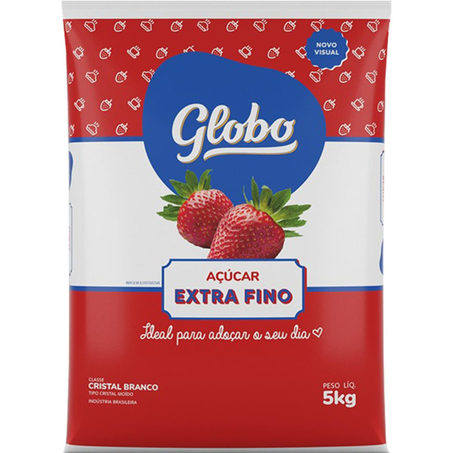 Açúcar Globo 5kg - Extrafino