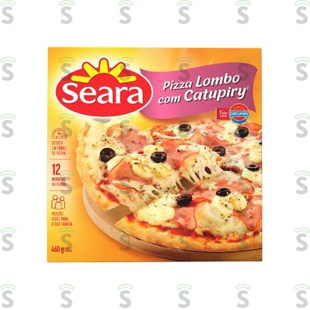  Pizza Seara Lombo Catupiry 460g