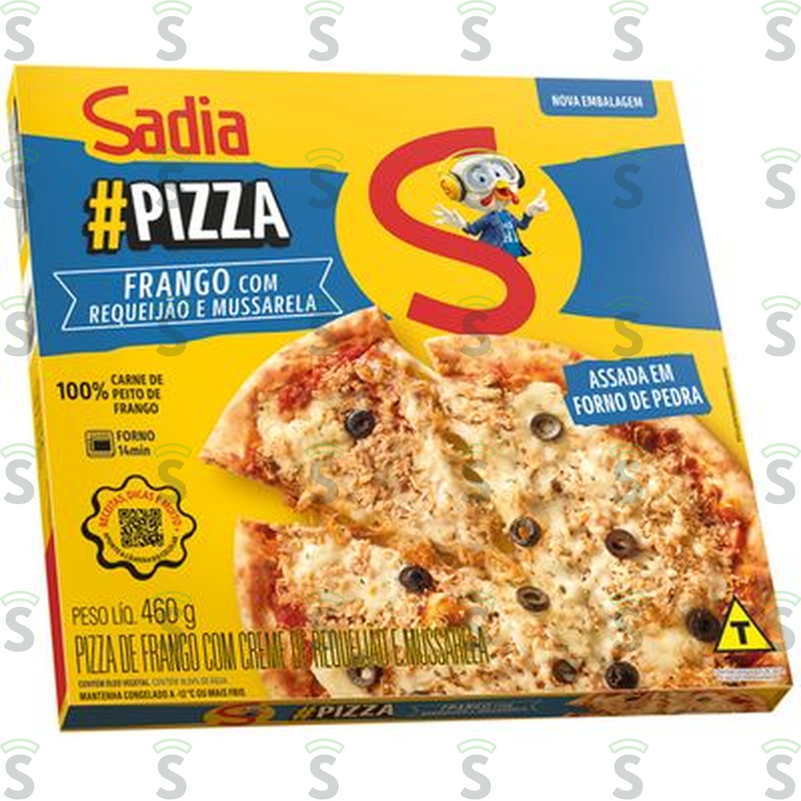 Pizza Sadia Frango com Requeijão E Mussarela 460G