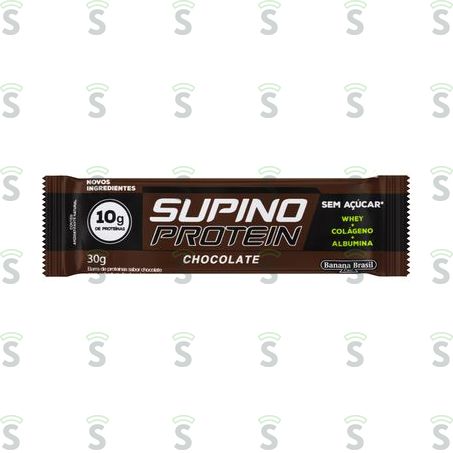  Barra de Cereal Supino Protein Chocolate Embalagem 30g