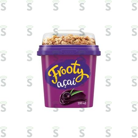  Açaí Congelado Frooty Com Granola Pote 200ml