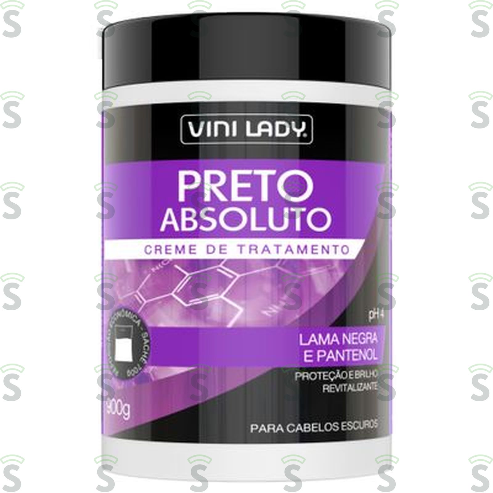 Vini lady-creme 900g preto absoluto