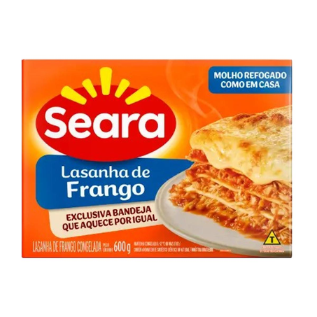 Lasanha Seara 600g - Frango