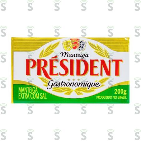  Manteiga President Com Sal 200g