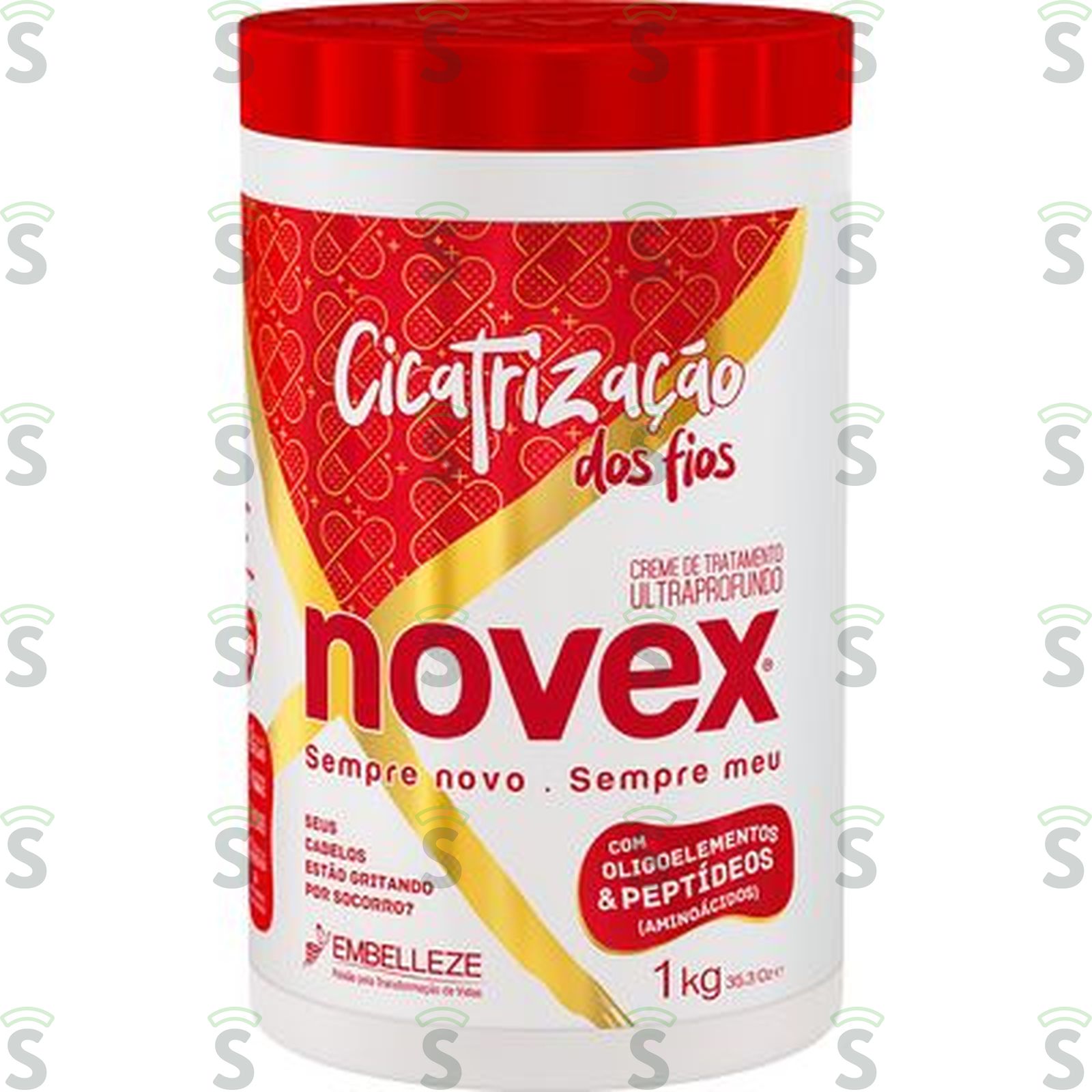 Novex-creme trat.1kg cicatrizacao fios