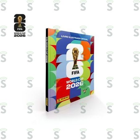  Album de Figurinhas Capa Dura Panini Copa Do Mundo 2026