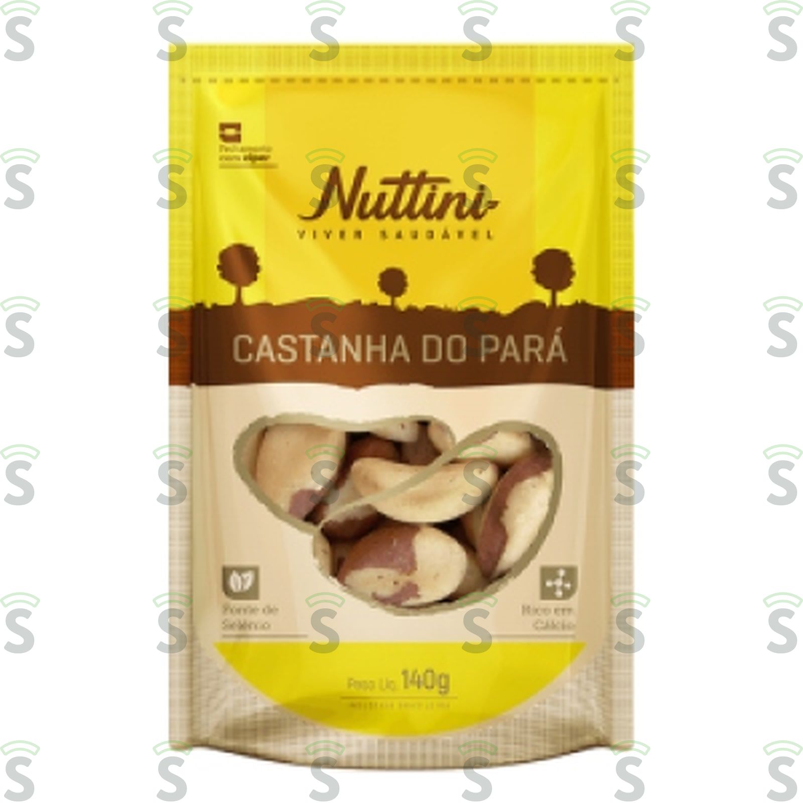 Castanha Do Para Inteira Nuttini 140G