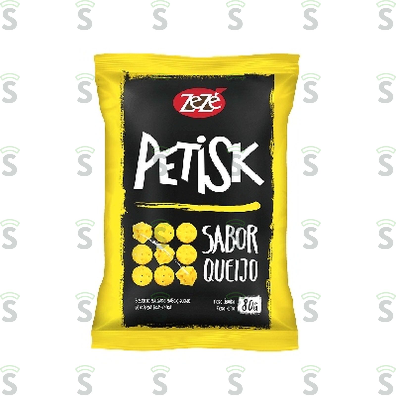 Zeze-biscoito petisk 80g queijo