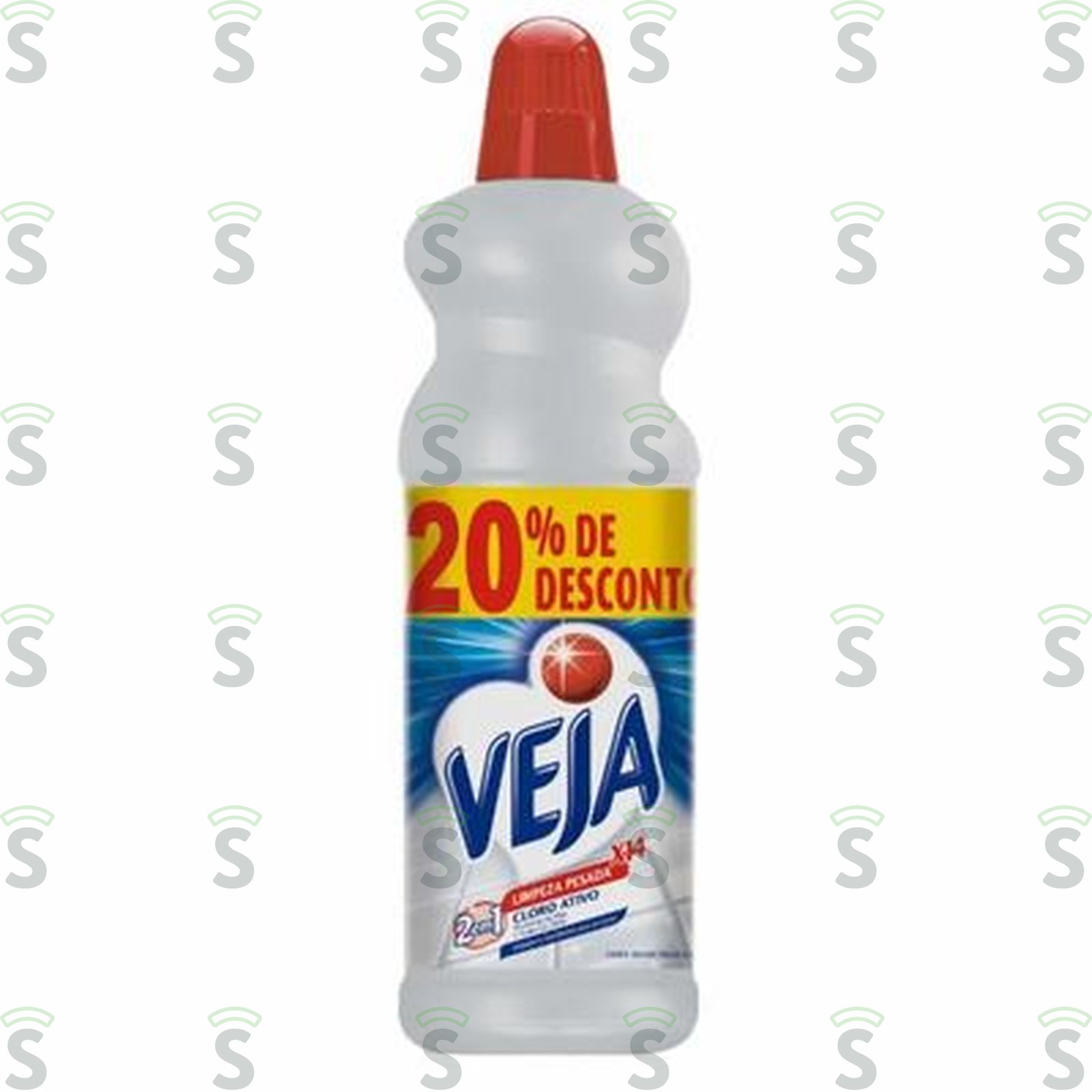 Limpador Veja Limpeza Pesada Cloro Ativo Oferta 1LT