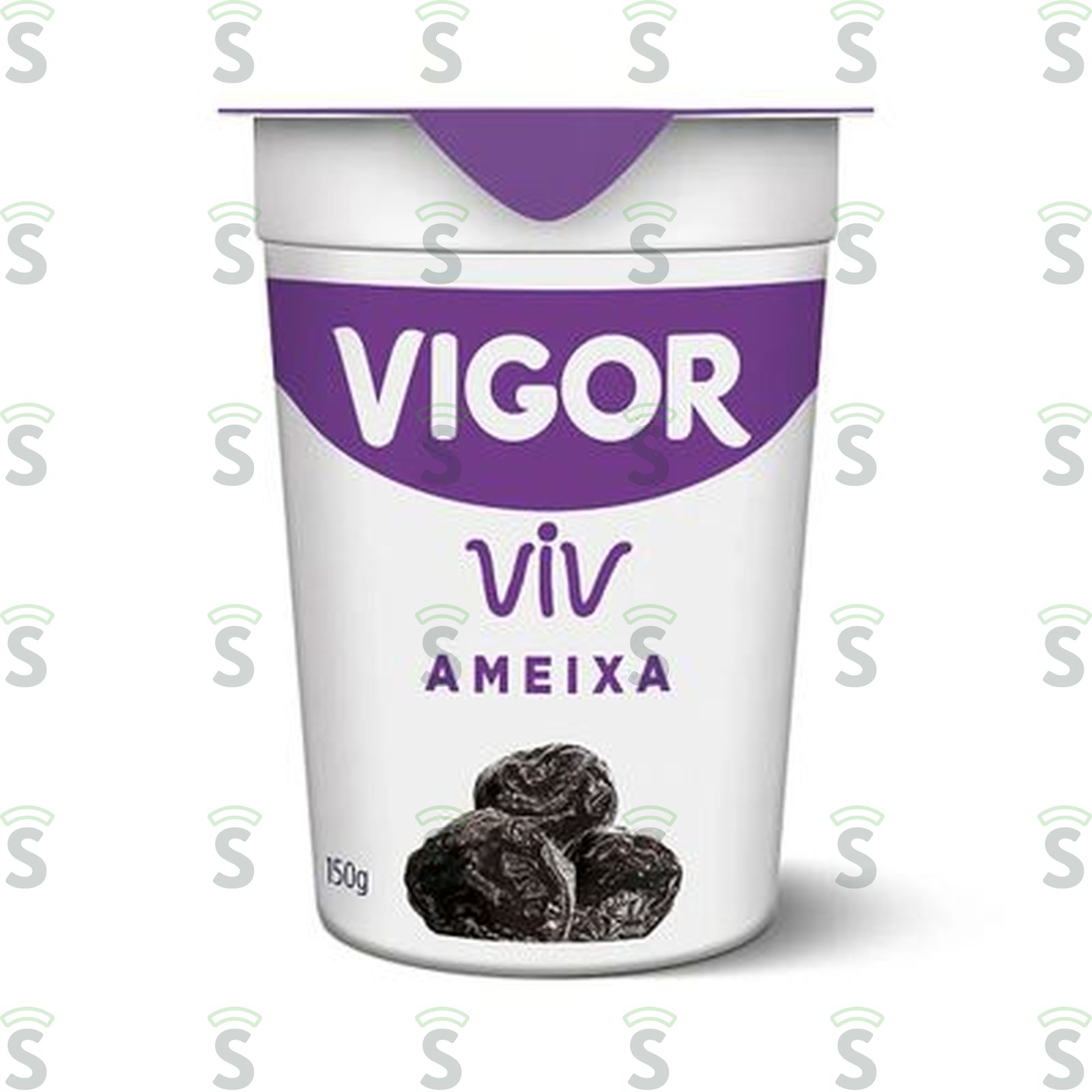 Iogurte Integral Ameixa Vigor Viv Copo 150G
