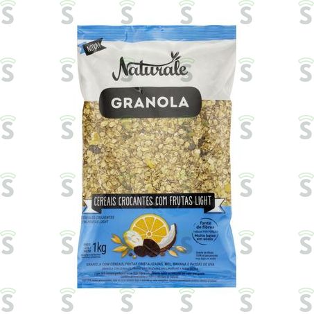  Granola Naturale Frutas Light Embalagem 1kg