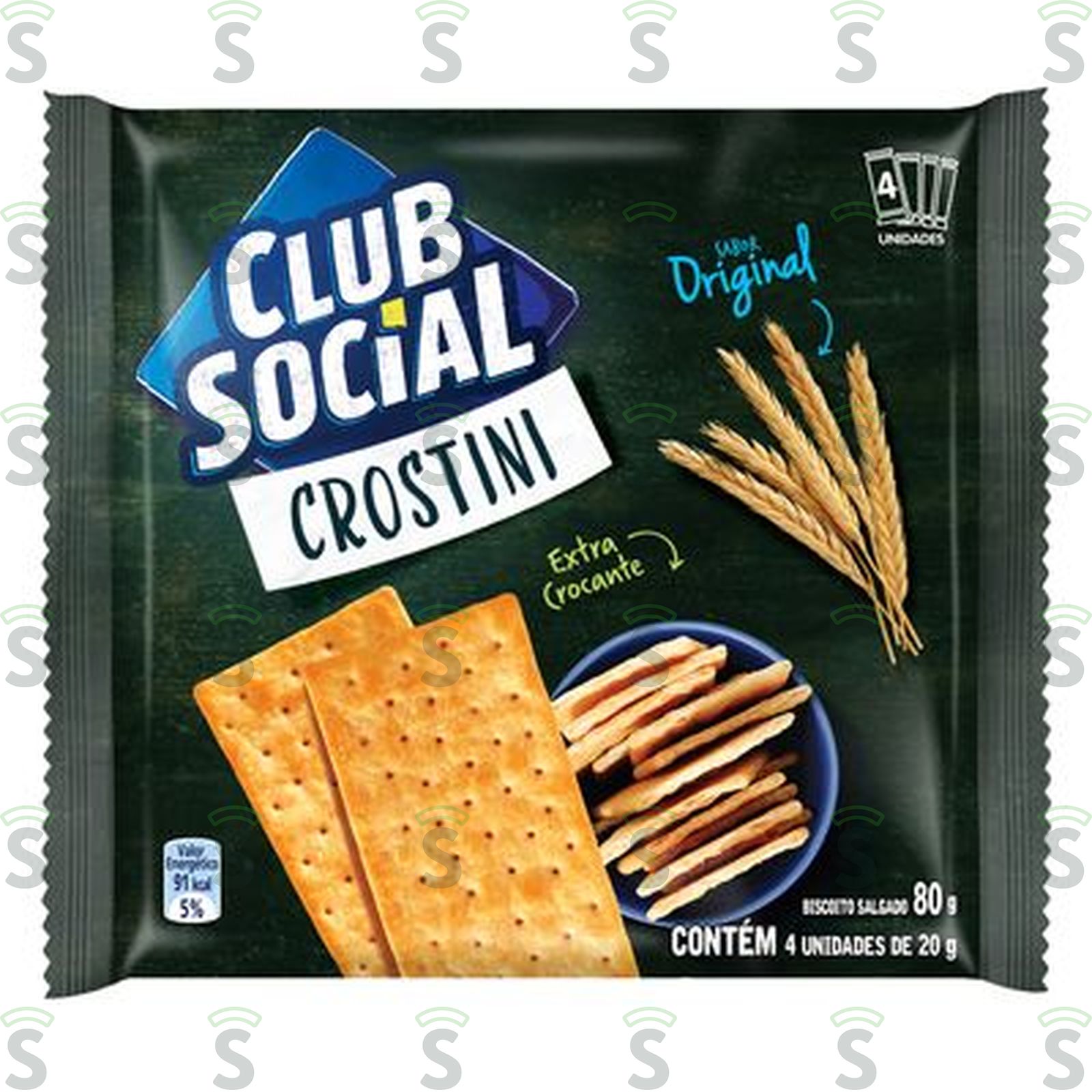 Club social-crostini 80g original