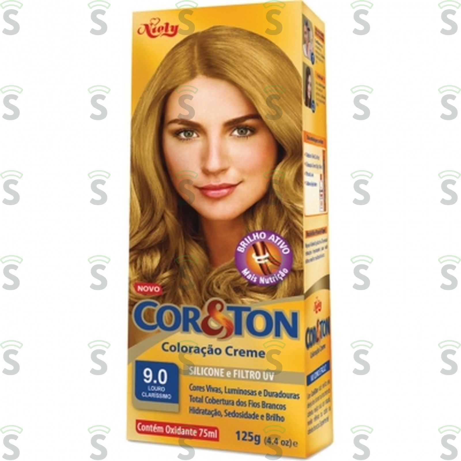 Tintura Para Cabelo Cor E Ton Louro Claríssimo 9.0 125G
