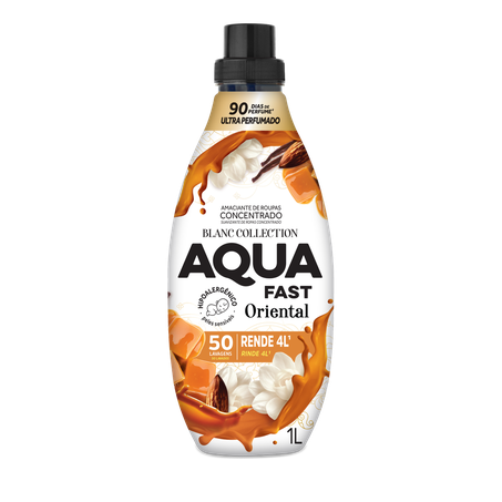 Amaciante conc aquafast oriental 1,5l gts 250ml