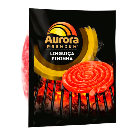 LINGUIÇA FININHA AURORA PREMIUM PACOTE 600G
