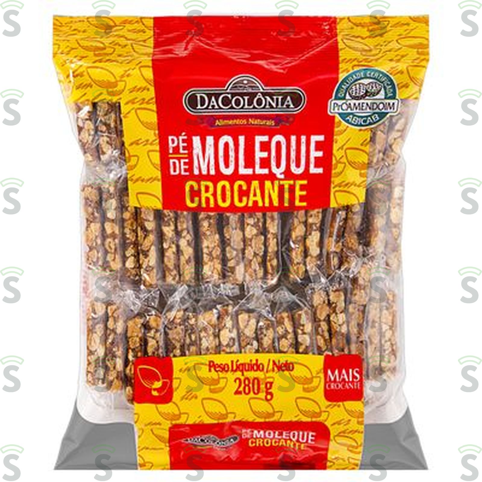 Pé de Moleque Dacolônia Crocante Embalagem 280G