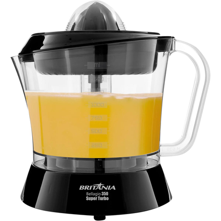 Espremedor Bellagio Turbo Britânia 127V - Capacidade de 1,5 Litros