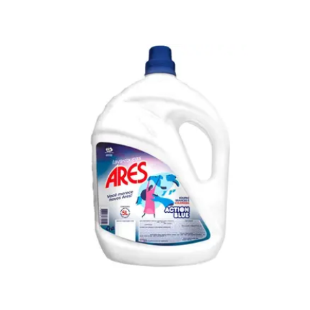 Lava Roupas Líquido Ares Atcion Blue 5l Gts 250ml
