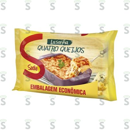  Sadia-lasanha 1kg Quatro Queijos