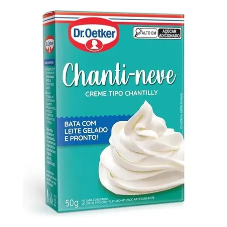Pó Para Chantily Dr Oetker Chanti-neve Caixa 50G