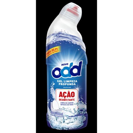 DESINFETANTE SANITÁRIO EM GEL ODD AÇÃO DESINFETANTE 500ML