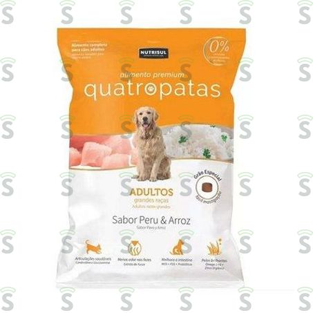  Ração 4 Patas Dog Adulto Raça Grande 1kg