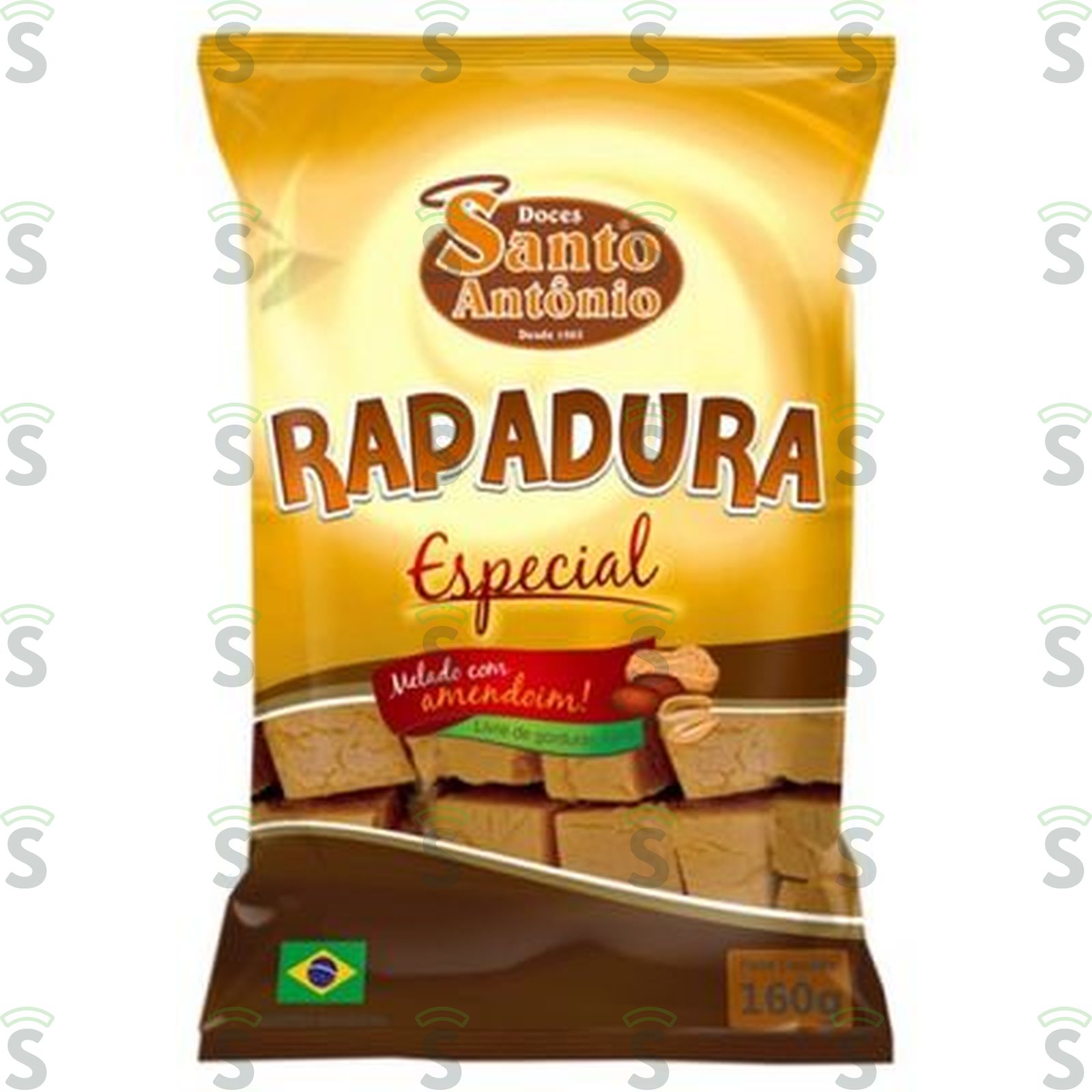 Sto Antonio Rapadura Especial Leite 160G